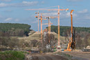 12.04.2008 Blick von Süden über die Baustelle