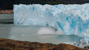 Eisabbruch an der Gletscherkante