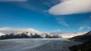 Grey Gletscher und eine Windprinzessin (die Wolke)