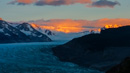 Sonnenaufgang über Glaciar Grey