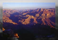 Grand Canyon in Morgensonne