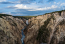 Grand Canyon of the Yellowstone, Blick zu Lower Falls von Artist Point