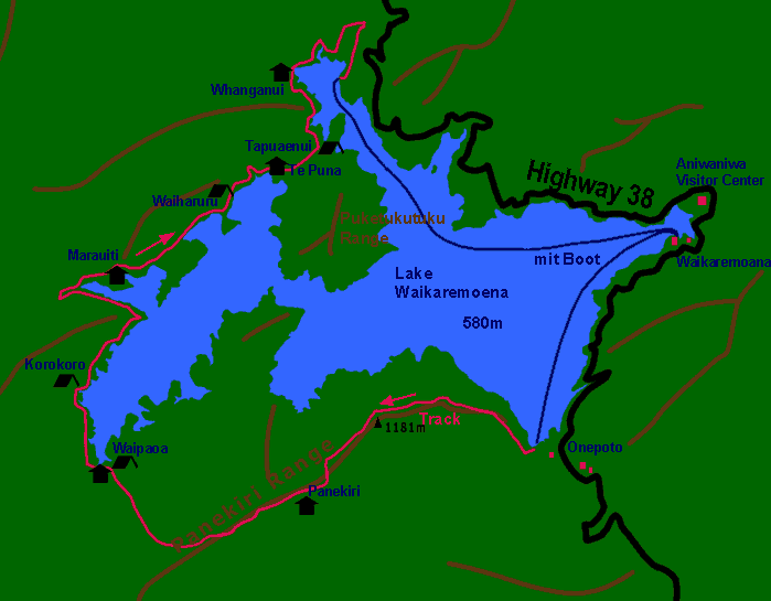 Lake Waikaremoana Track
