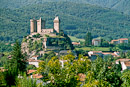 Burg in den Pyrenäen